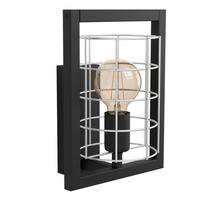 Wandleuchte 43664 Jubily - Schwarz, KONVENTIONELL, Metall (29/22/19,5cm) - Eglo