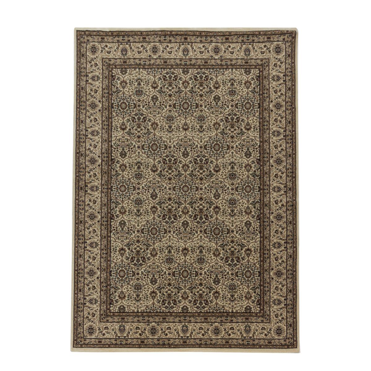 Orientalischer Webteppich Beige Kashmir 160x230 cm - Beige, LIFESTYLE, Textil (160/230cm)