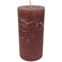 Válcová svíčka Ruth, 10/20cm, ca 168h. - šedá/bílá, Moderní (10/20cm) - Premium Living
