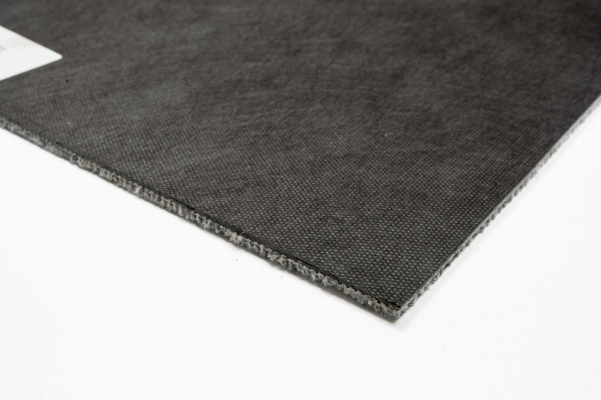 Teppichfliese Grau Mustang 50x50 cm Florhöhe 3 mm - Basics, Textil (50/50cm)