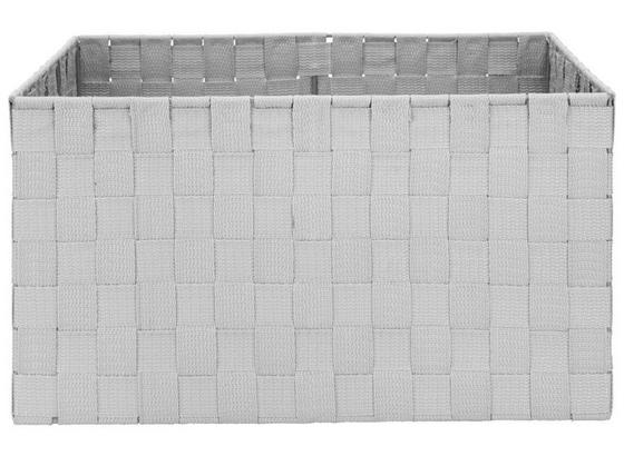 Koš Charlotte - světle šedá, kov/umělá hmota (37,5/27,5/20,5cm) - Mömax modern living Koš Charlotte - světle šedá, kov/umělá hmota (37,5/27,5/20,5cm) - Mömax modern living