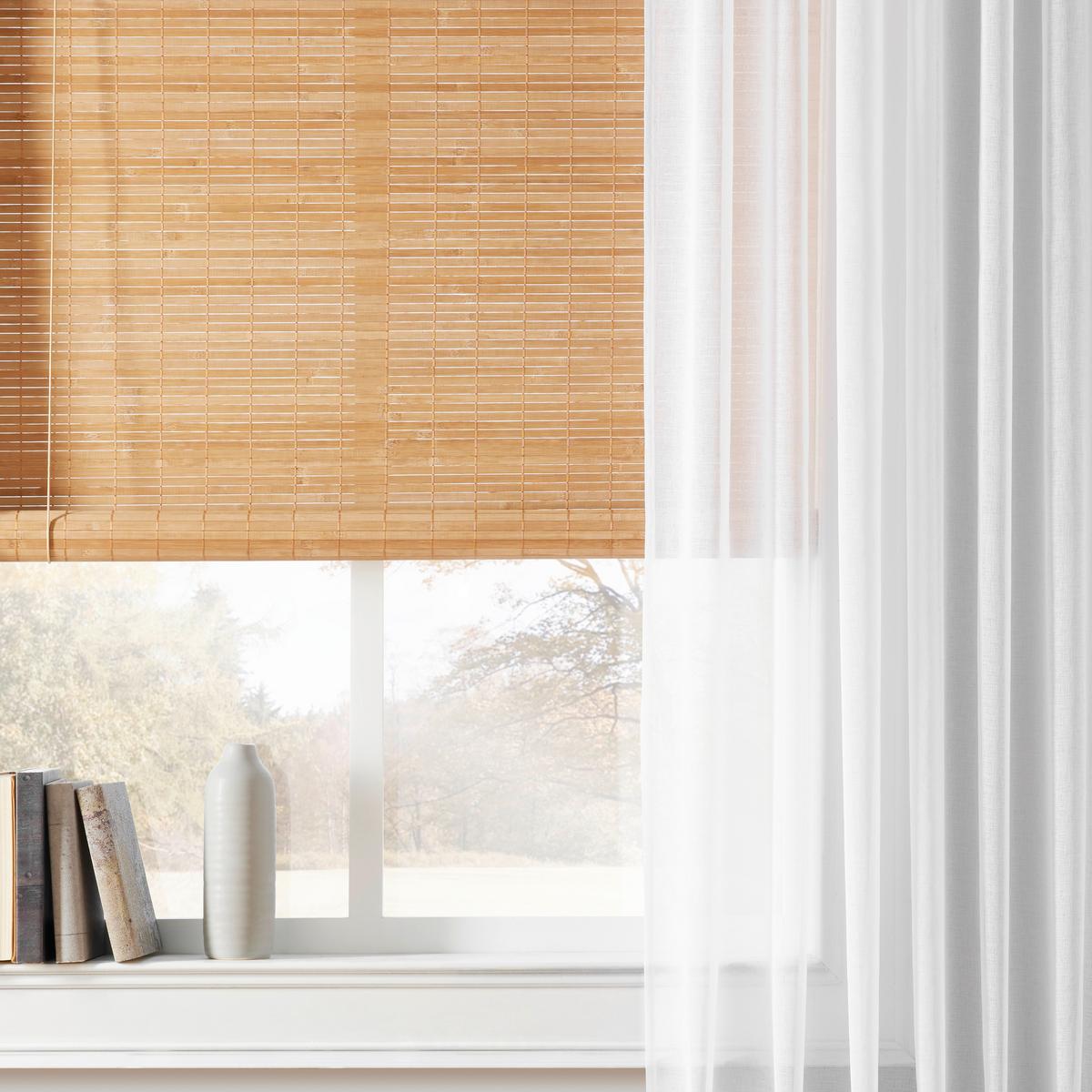 Roleta Woody, 120/180cm, hnědá - hnědá, Lifestyle, dřevo (120/180cm) - Modern Living