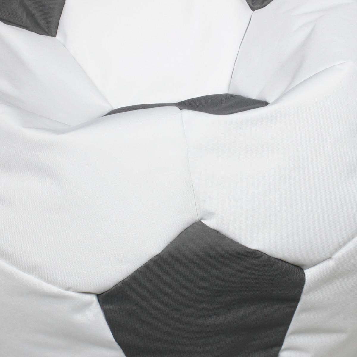 Sedací vak PLAY - šedá/bílá, Basics, textil (78/40cm) - Ondega