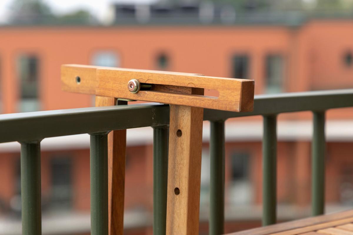 Gartentisch Klappbar Marion Akazienholz L 60 cm - Akaziefarben, KONVENTIONELL, Holz (60/45/55cm) - Gardenson
