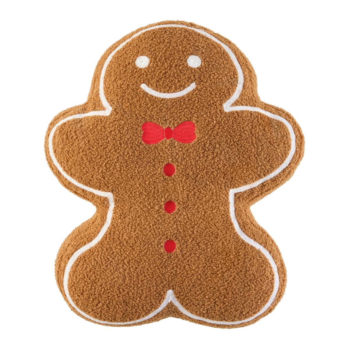 DEKORAČNÍ POLŠTÁŘ LEBKUCHEN - hnědá, Konvenční, textil (40/50cm) - Mömax