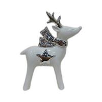 Vianočná figúrka LILU 2 - biela, Konventionell, keramika (14/6,5/17,5cm) - Mömax