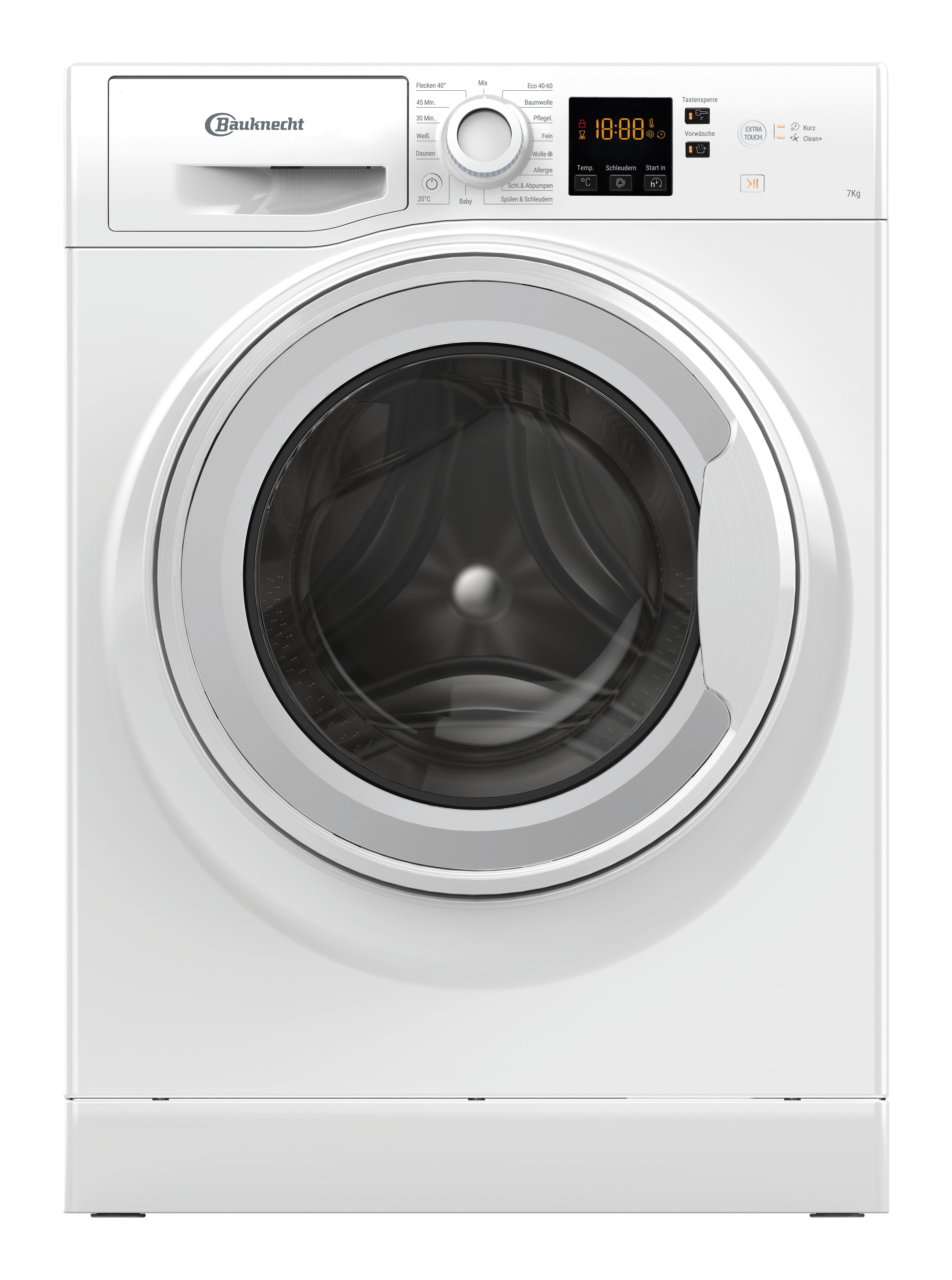 Waschmaschine Bw 719 B - Weiß, Trend (59,5/85/54cm) - Bauknecht