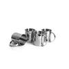 Becherset Ew-Mm-1005 - Silberfarben, Basics, Metall (16.2/11.4/11.3cm) - Echtwerk