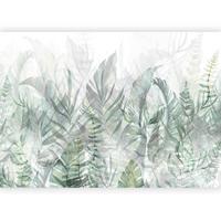 FOTOTAPETE Mintgrün, B/H: 450x315 cm - Grau/Mintgrün, LIFESTYLE, Textil (450/315cm) - Artemide