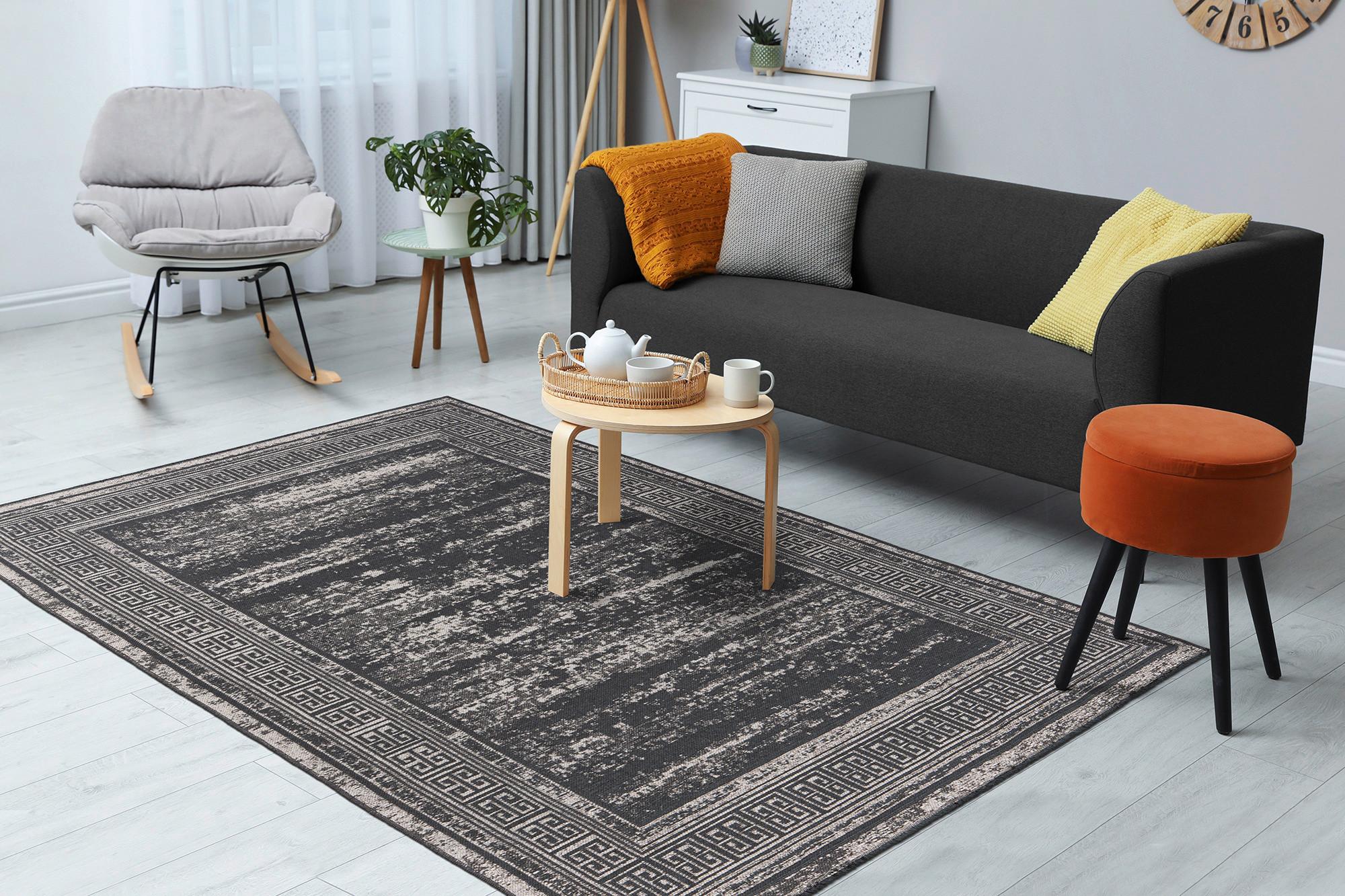 Teppich Kalevi 300 160x230 cm Kalevi 300 - Grau, KONVENTIONELL, Textil (160/230cm)