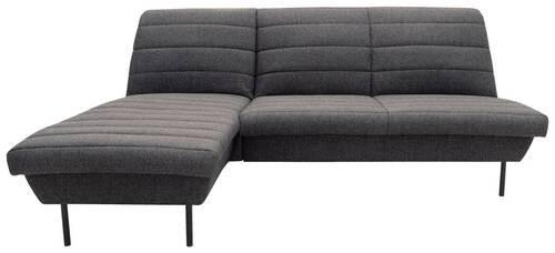 Ecksofa Looks Ix Blaugrau - Blaugrau/Schwarz, Design, Textil (168/214cm) - LOOKS by W.Joop