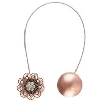 SPONA NA ZÁVES SPARKLES - bronzová, Romantik / Landhaus, kov (4cm) - Modern Living