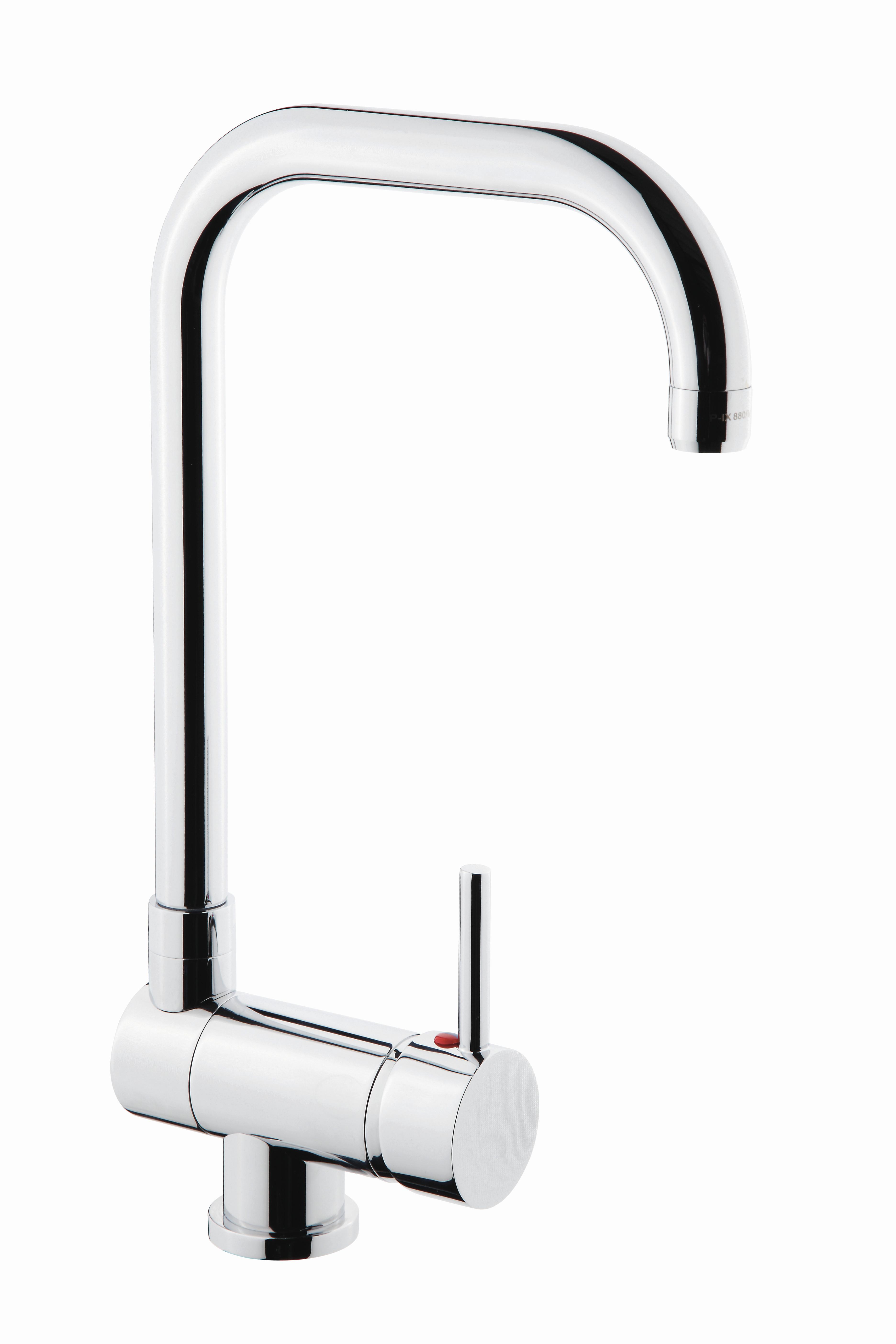 Konyhai Csaptelep Window - krómszínű, műanyag/fém (5,0/35,5/22,5cm)