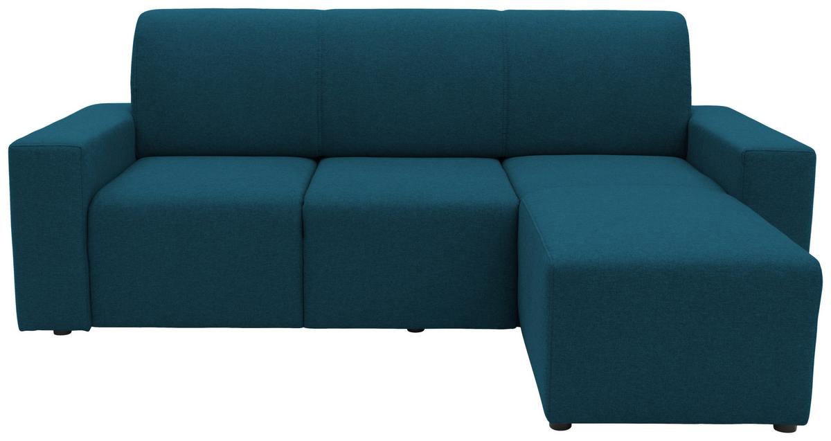 Ecksofa Looks Dunkelblau B: 222 cm - Schwarz/Dunkelblau, Design, Textil (222/150/88cm) - LOOKS by W.Joop