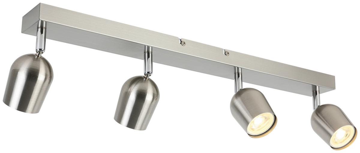 BODOVÉ SVÍTIDLO ERNESTINE - barvy chromu/barvy niklu, Romantický / Rustikální, kov/plast (56/7,5/14cm) - Mömax