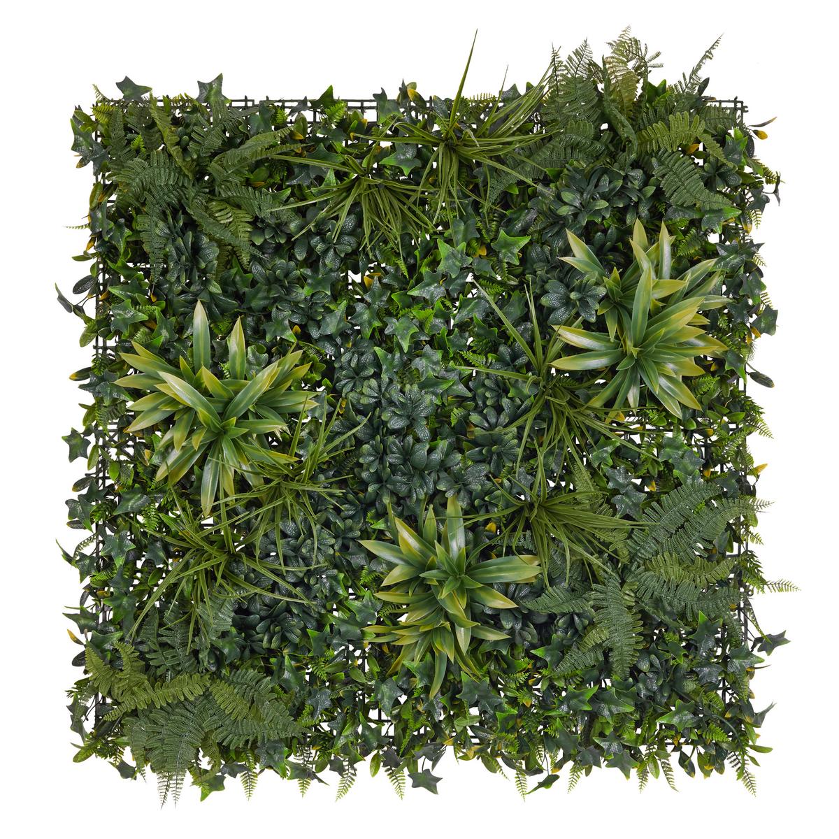 Kunstpflanze Grün L: 100 cm Raul - Grün, MODERN, Kunststoff (100/100cm) - Luca Bessoni