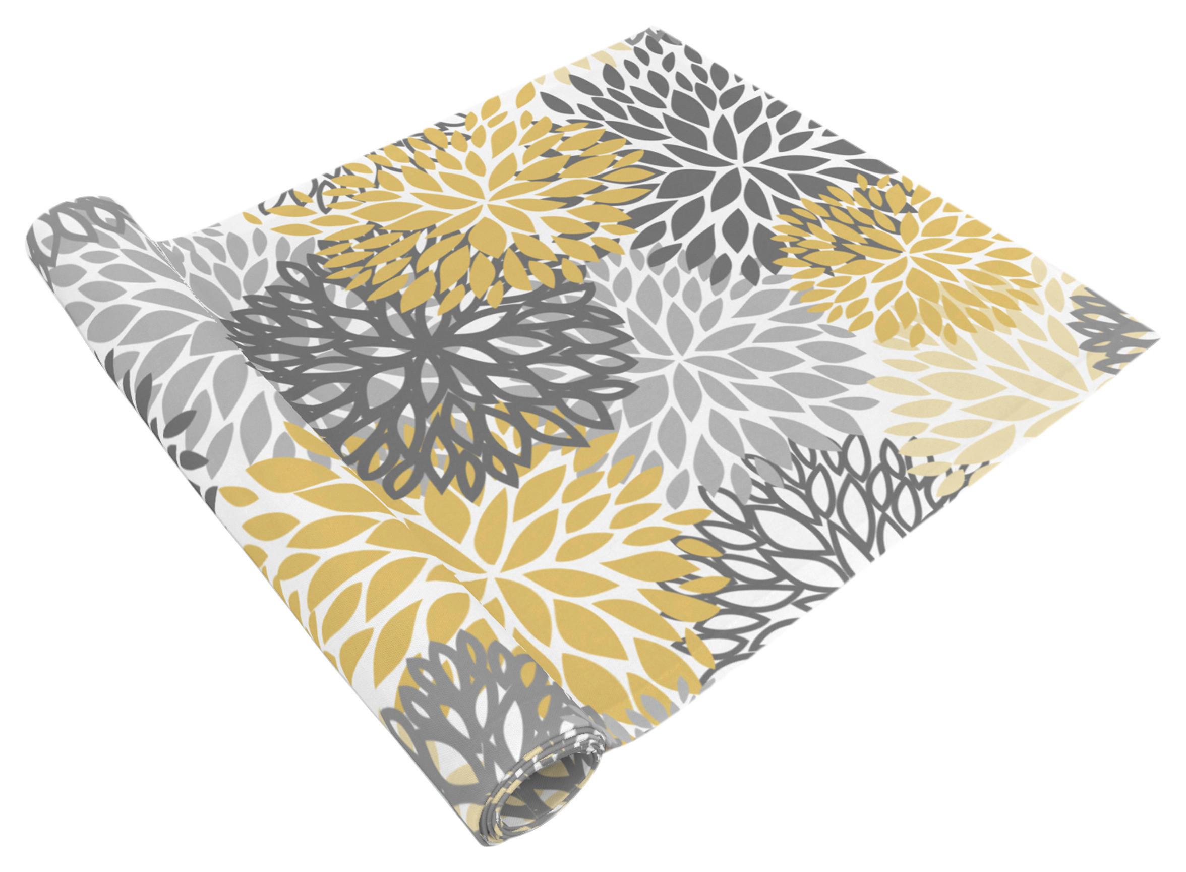 Tischläufer LILLY mit Blumen-Motiv