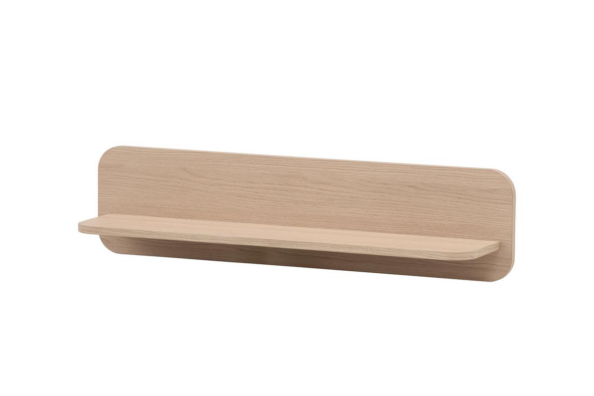 Wandboard Torsby Eichefarben B: 90 cm - Eichefarben, Design, Holzwerkstoff (90/22/19cm) - Livetastic