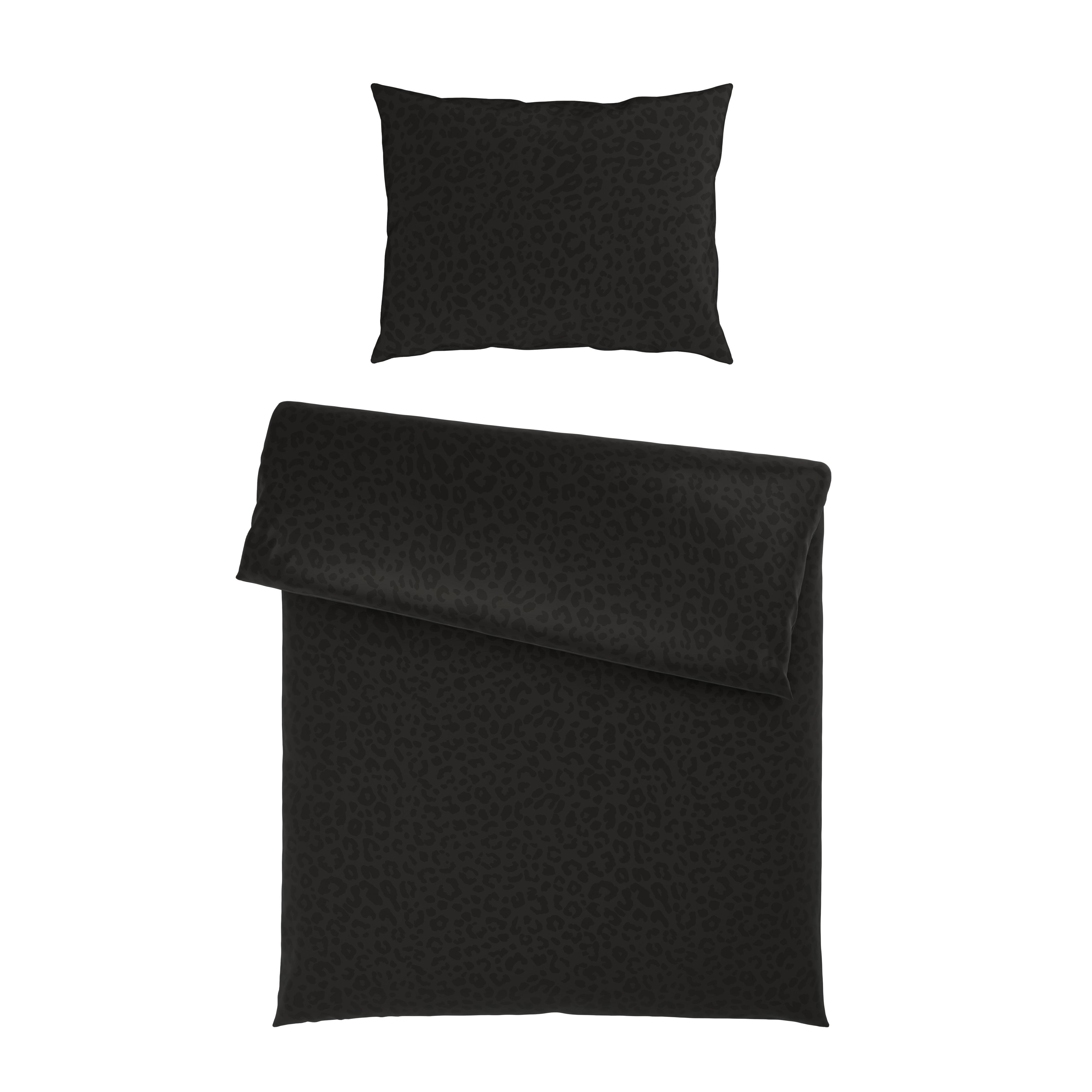 POVLEČENÍ ANIMAL - černá, Konvenční, textil (140/200cm) - Mömax