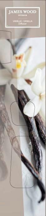 Diffuser Vanille - Naturfarben, Basics (5/24cm) - James Wood