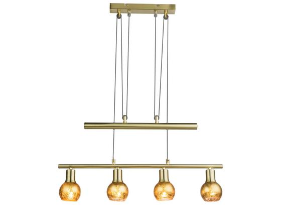 Hängeleuchte Tigre - Goldfarben, MODERN, Glas/Metall (61/8/160cm) Hängeleuchte Tigre - Goldfarben, MODERN, Glas/Metall (61/8/160cm)
