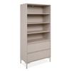 Regal Korsika Kaschmir B: 77,5cm - Kaschmir, LIFESTYLE, Holzwerkstoff (77,5/165/40cm) - MID.YOU