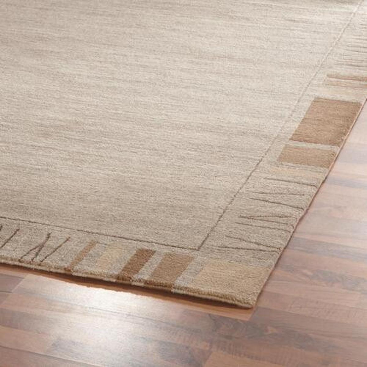 Orientteppichteppich Sena Silk Mata Naturfarben 90x160 cm - Naturfarben, Basics, Textil (90/160cm) - Cazaris