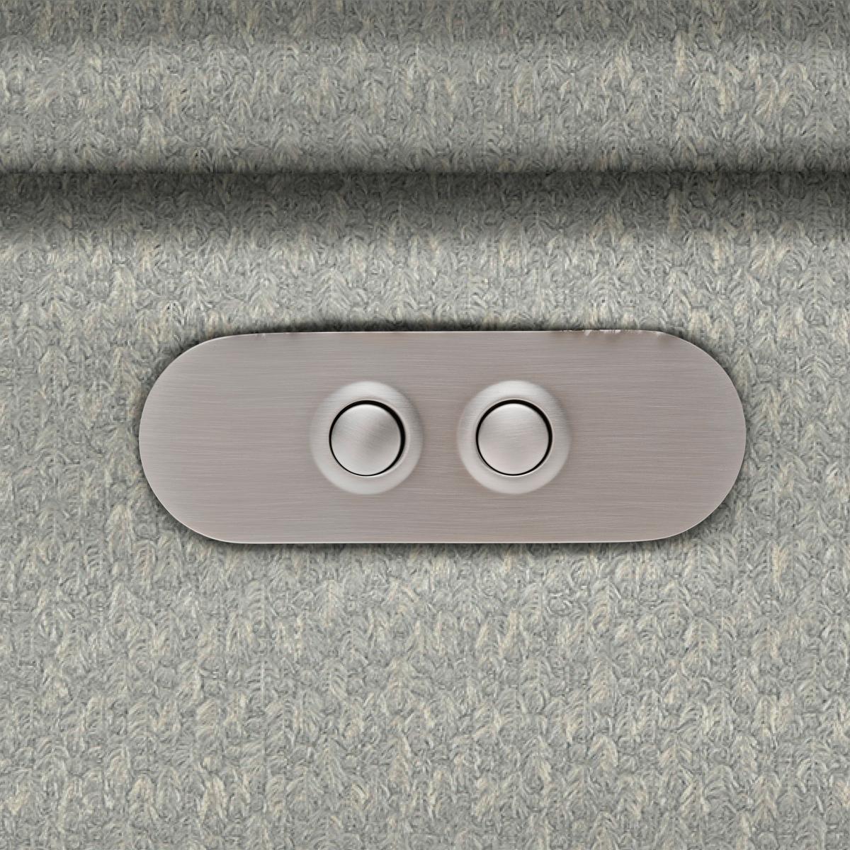 Rohová sedačka GRINALDI, levá, písková - černá/pískové barvy, Moderní, textil/plast (206/283cm) - Premium Living