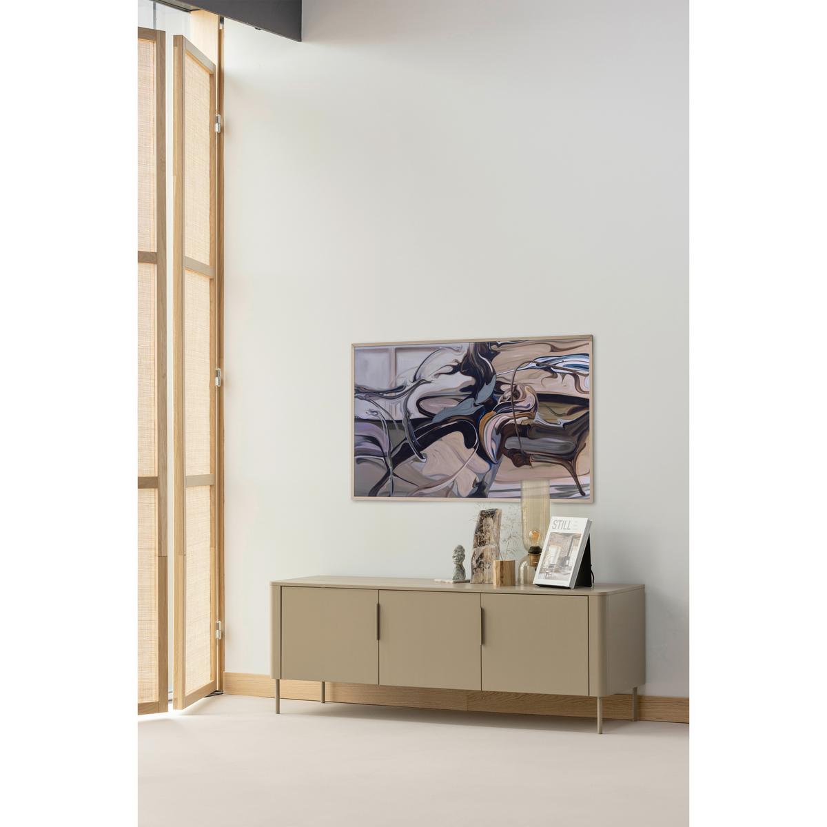 LOWBOARD Gunnar Schlammfarben B: 154cm - Schlammfarben, Design, Holz (154/56/44cm) - Livetastic
