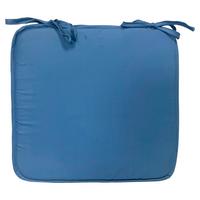 Sitzkissen Christa - Blau, KONVENTIONELL, Textil (36/36/2cm) - Ondega