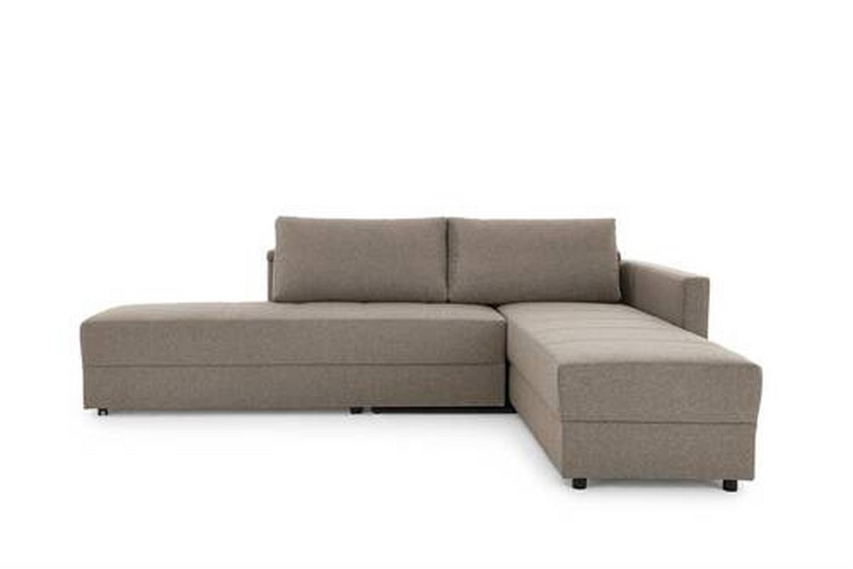 Ecksofa Looks Iii - Hellgrau/Schwarz, Design, Textil (229/287cm) - LOOKS by W.Joop
