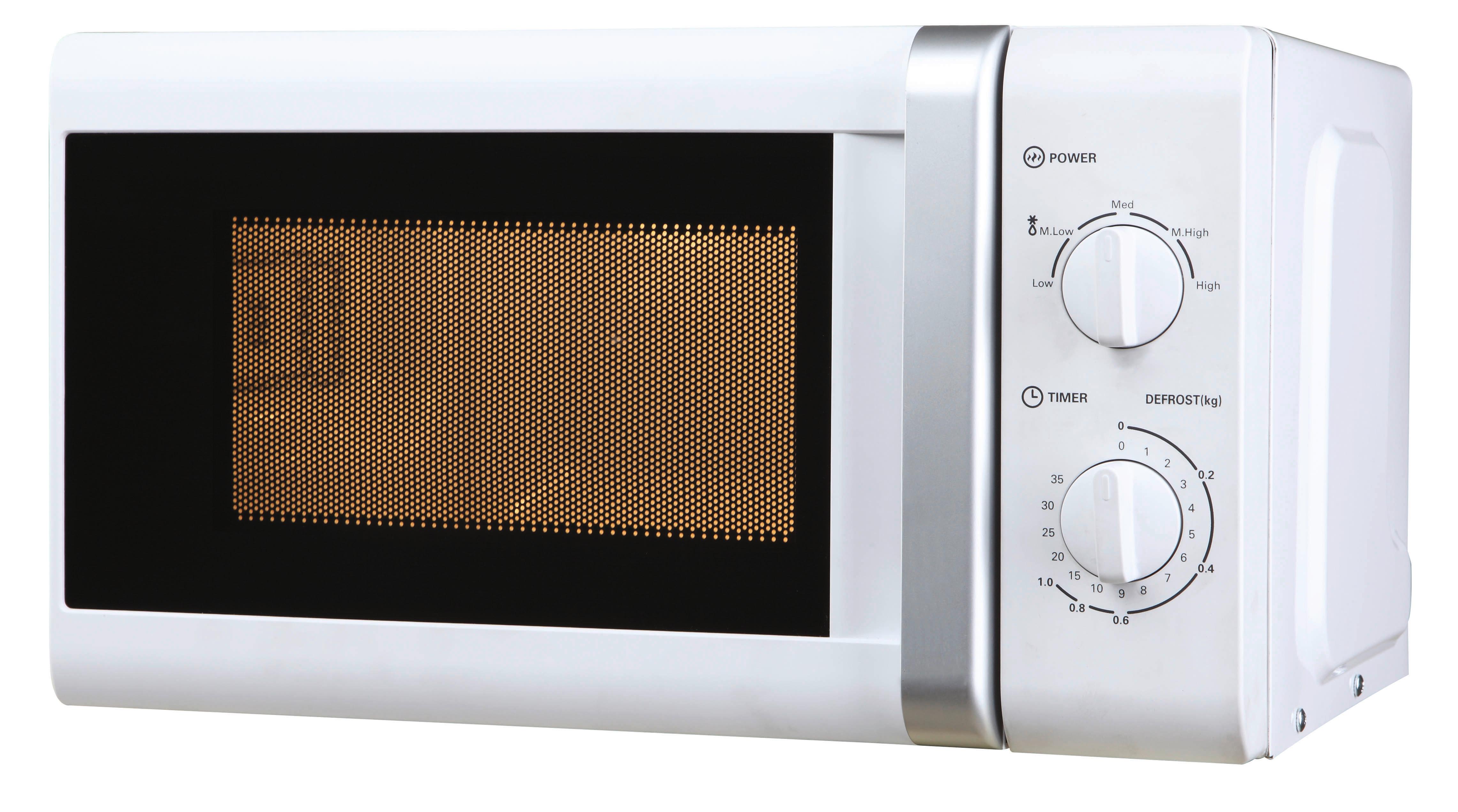 Mikrowelle MWo 2005 Weiß 1050 Watt 5 Leistungsstufen - Weiß, Basics (44/25,9/34cm) - Nabo