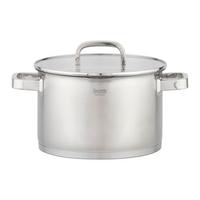 Hrniec 6L - čiré/barvy nerez oceli, Konvenční, kov/sklo (24/15cm) - Gourmesto