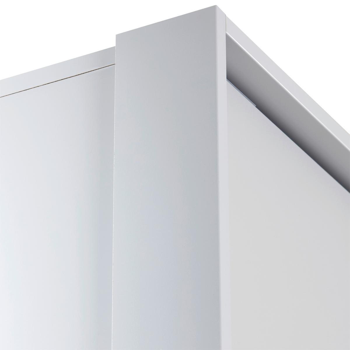 VENCOVÁ LIŠTA ALABAMA - svetlosivá, Modern, kompozitné drevo (271/2/58cm)