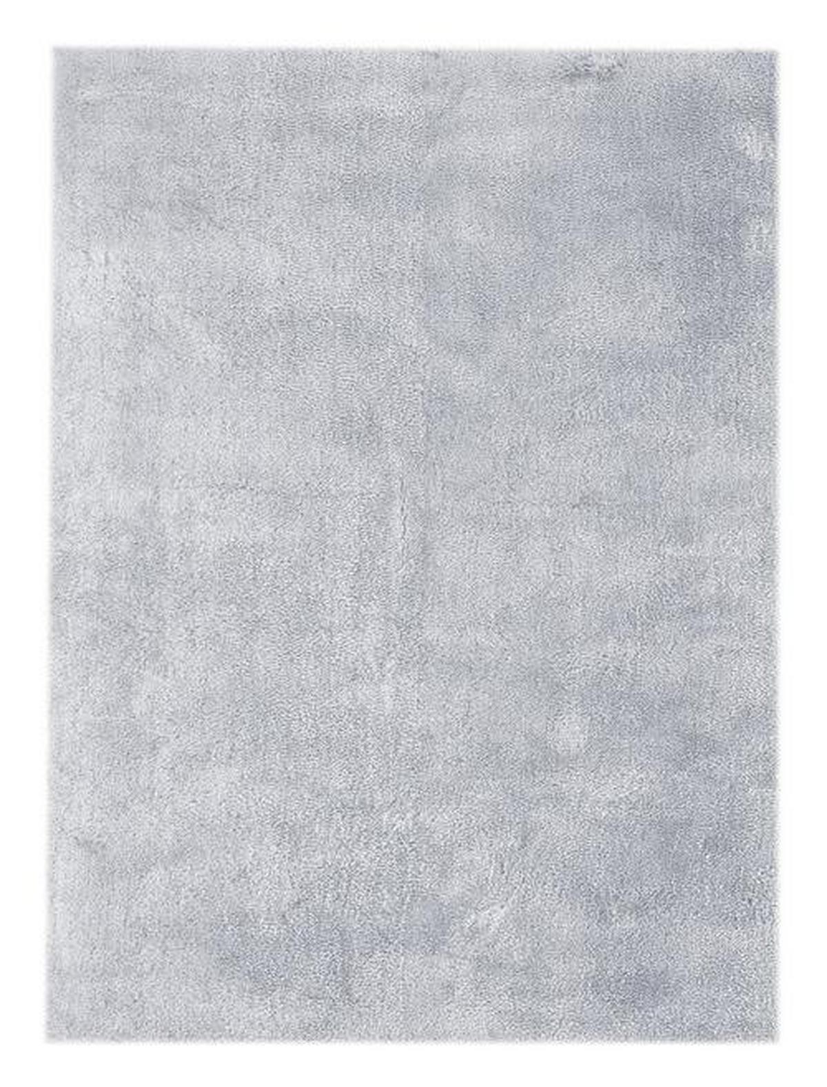 Hochflor Teppich Pastellblau Bali 160x230 cm - Pastellblau, Design, Textil (160/230cm) - Kayoom