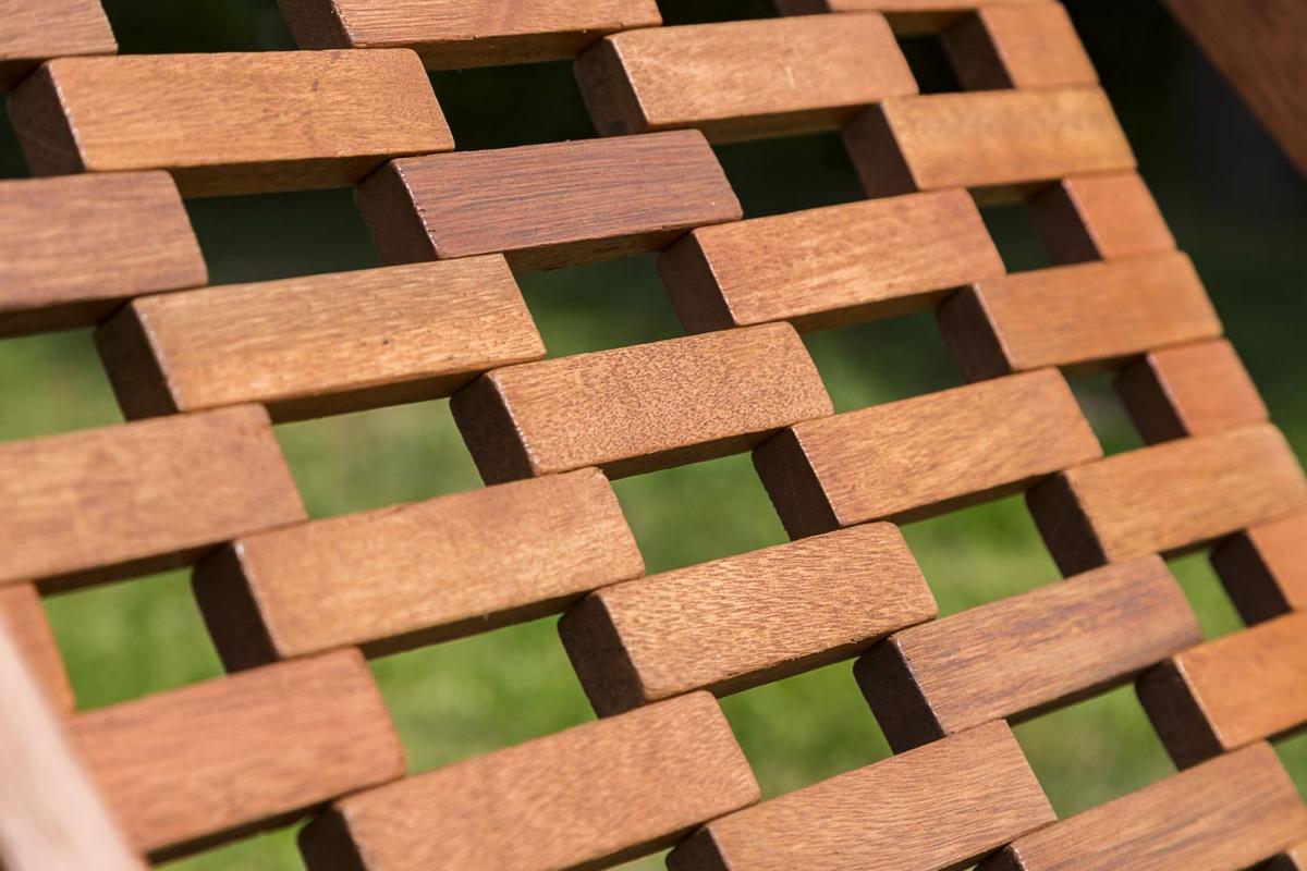 Strandsessel Klappbar Aurora Eukalyptusholz - Naturfarben, ROMANTIK / LANDHAUS, Holz (64/102/113cm) - Gardenson