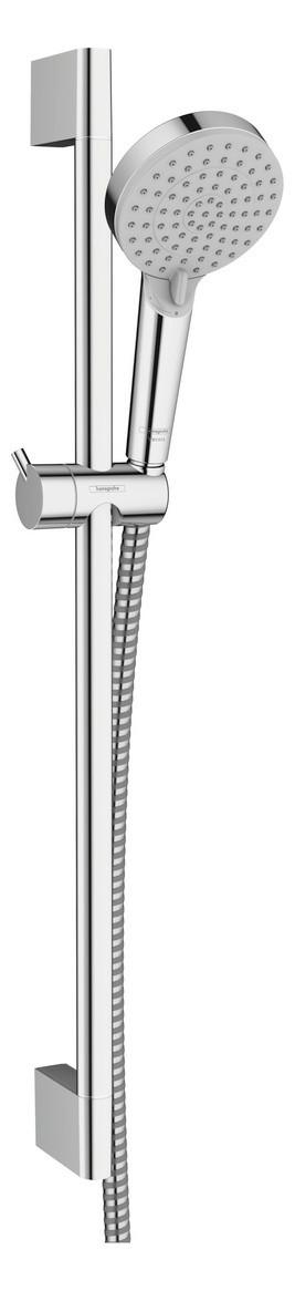 Brausegarnitur Vernis Blend Chromfarben 2-Fach verstellbar - Chromfarben, Basics, Kunststoff/Metall (10/66,9/26,8cm) - Hansgrohe
