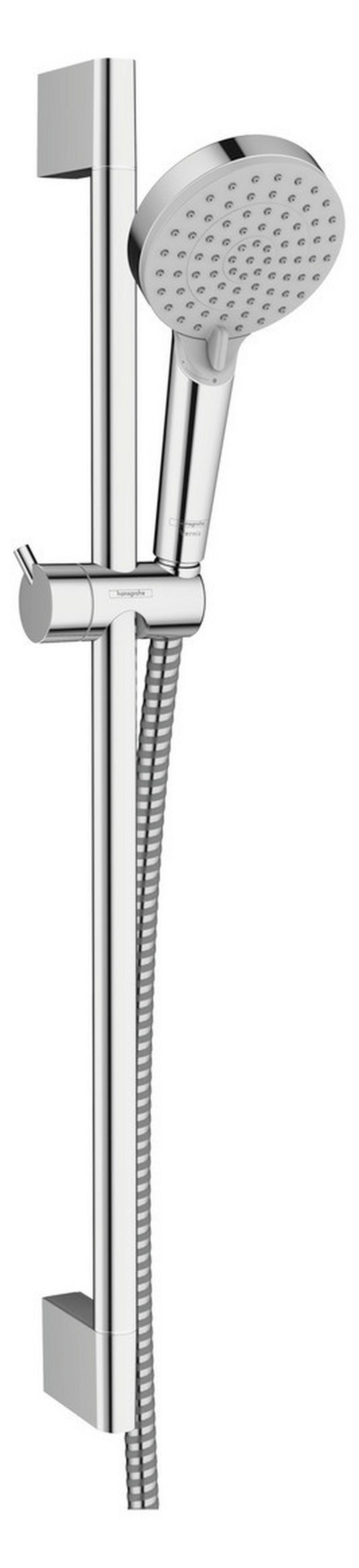 Brausegarnitur Vernis Blend Chromfarben 2-Fach Verstellbar - Chromfarben, Basics, Kunststoff/Metall (10/66,9/26,8cm) - Hansgrohe