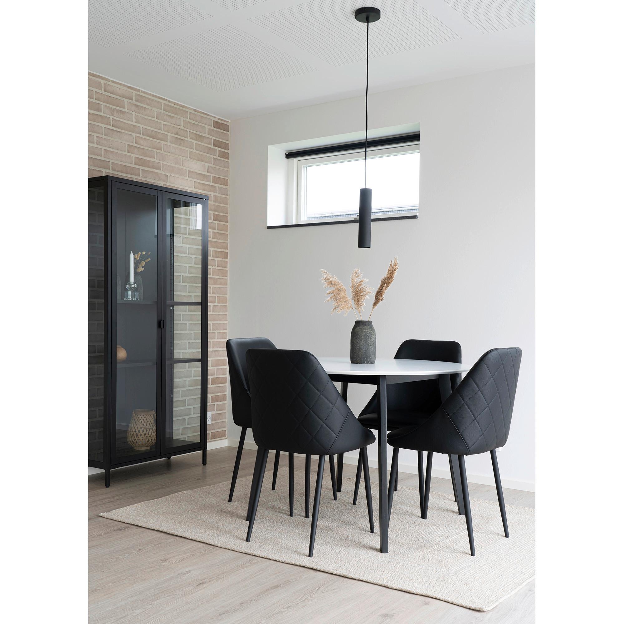 Pendelleuchte Paris Pendant - Schwarz, Basics, Metall (6/28cm)