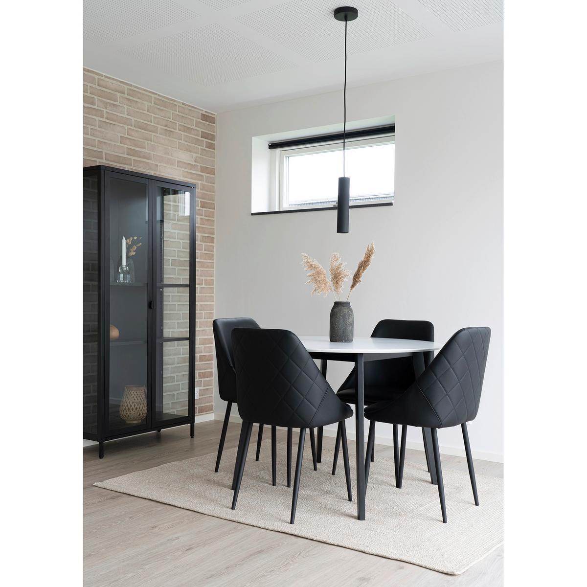 Pendelleuchte Paris Pendant - Schwarz, Basics, Metall (6/28cm)