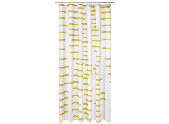 Záves Do Sprchovacieho Kúta Ellie - žltá/biela, textil (180/200cm) - Mömax modern living Záves Do Sprchovacieho Kúta Ellie - žltá/biela, textil (180/200cm) - Mömax modern living