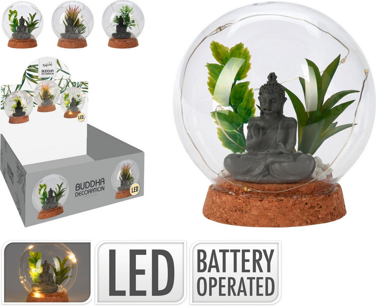 Műnövény Hz1951170 - Üveg (10/10/12cm)