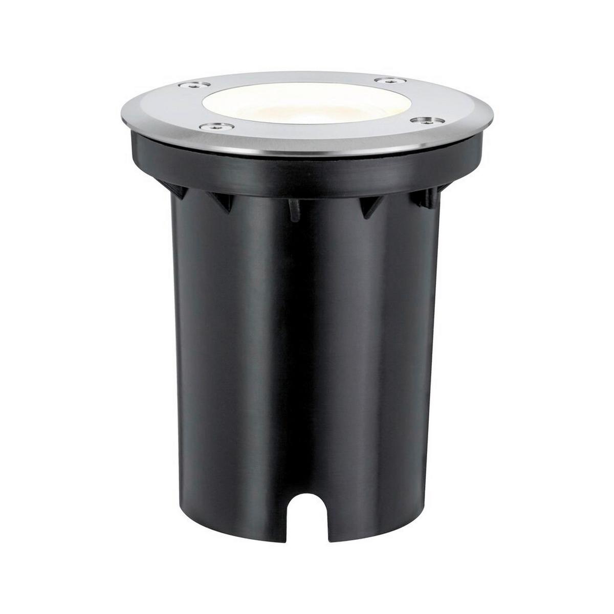 Led Außenleuchte 3,5 Watt Metall - Edelstahlfarben, Basics, Metall (10.8cm) - Paulmann