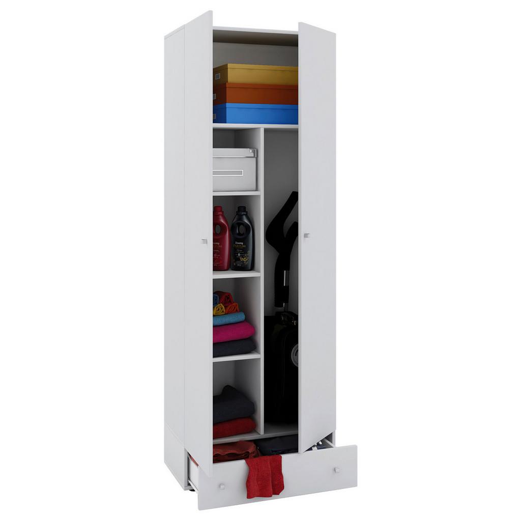 Mehrzweckschrank Vandol II Weiß B: 70 cm