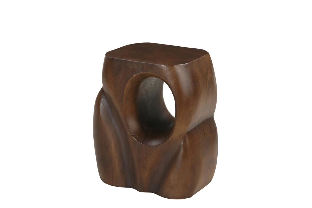 Beistelltisch Braun B: 36 cm - Braun, Design, Holz (36/26/41cm) - MID.YOU