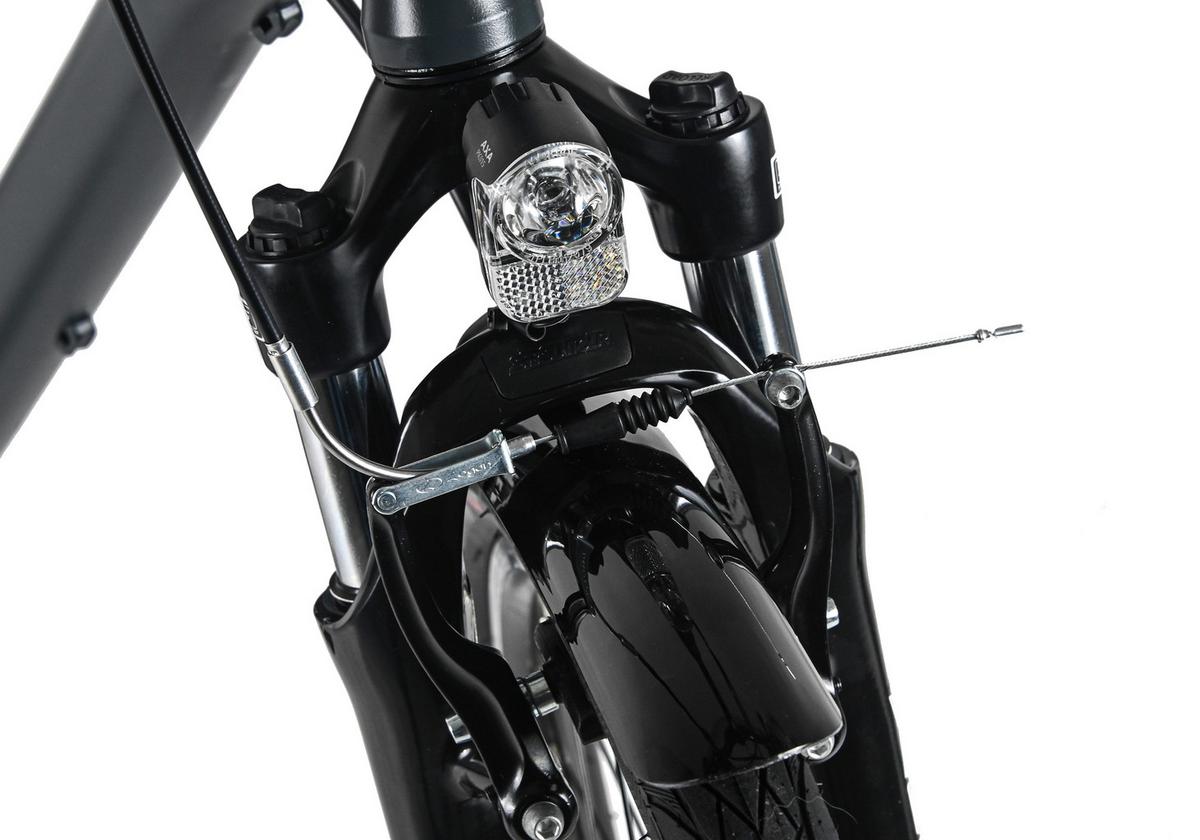 Trekkingrad Herren 28 Zoll - Anthrazit, Basics, Metall (25/140/60cm)