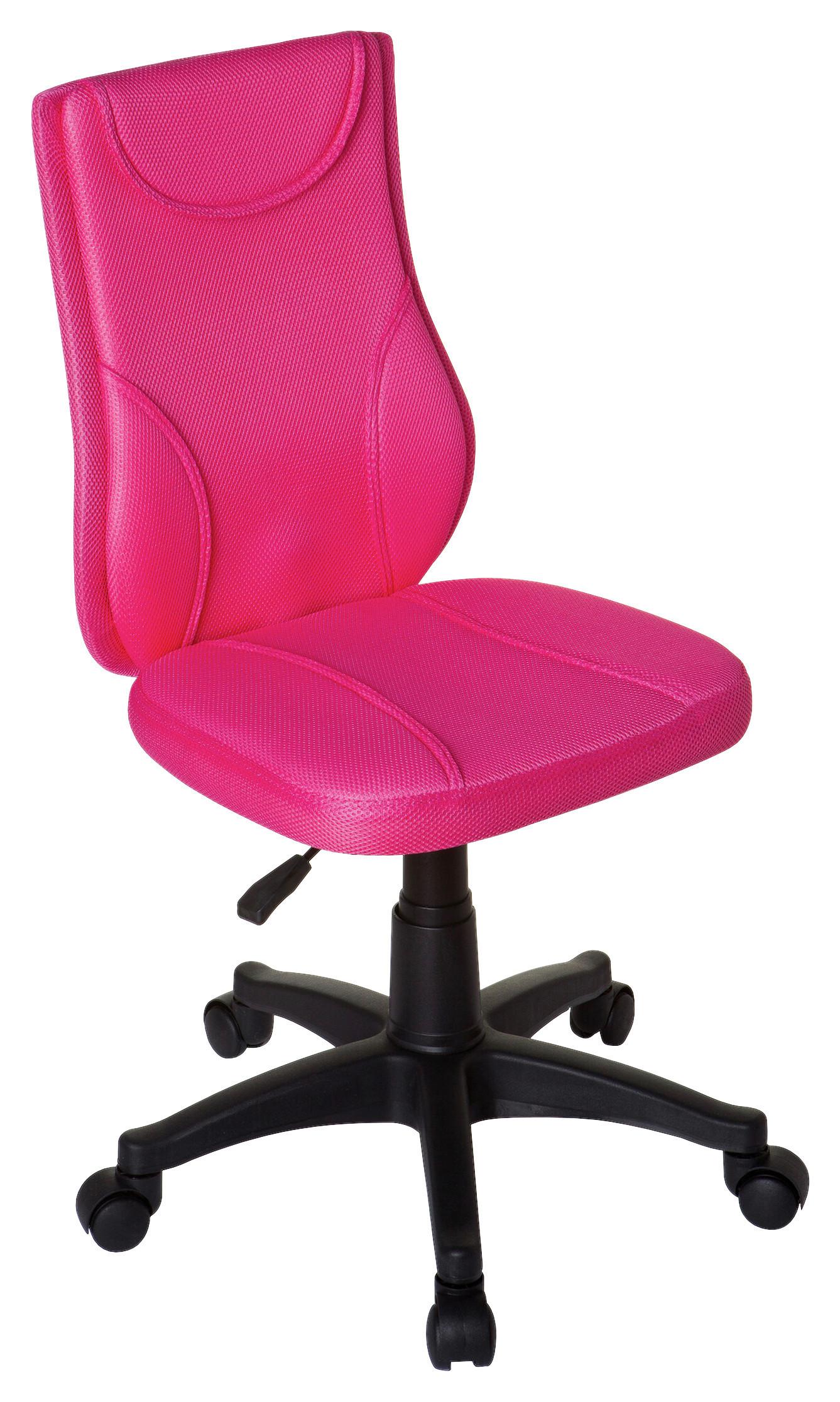 Jugenddrehstuhl Kiddy Base Pink - Pink, Basics, Kunststoff (46/84-94/40cm) - MID.YOU