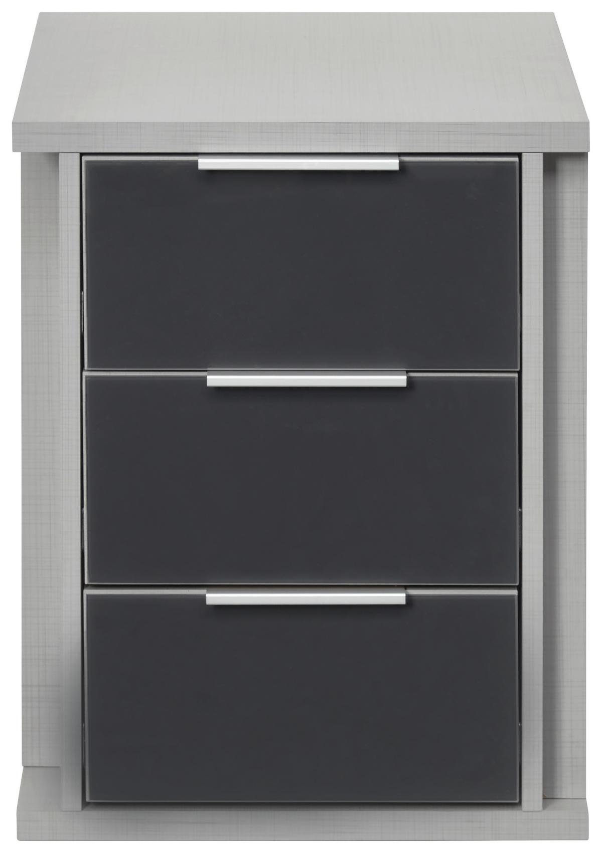 Schubkasteneinsatz Schubkasteneinsatz - Grau, MODERN, Holzwerkstoff (43/51/50cm) - MID.YOU