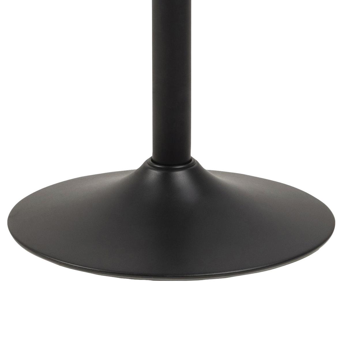 Barhocker höhenverstellbar mit Lehne Sylvia Hellbraun - Hellbraun/Schwarz, Design, Textil/Metall (41,5/94-115/52cm) - Carryhome