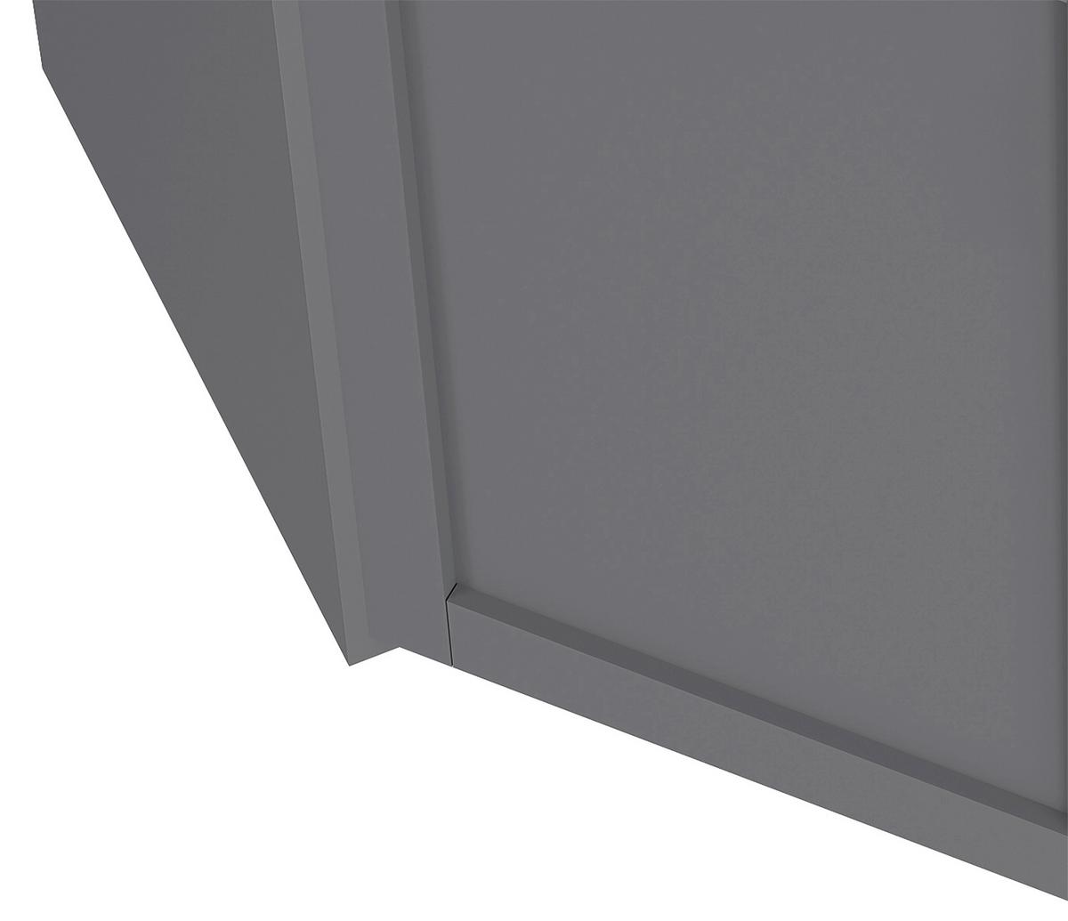 Servierwagen Pastano Anthrazit Eiche Dekor B: 114 Cm - Honigeiche/Anthrazit, Basics, Holzwerkstoff/Kunststoff (114/89/39cm) - MID.YOU